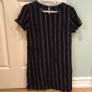 3 for $10 - Striped navy summer tshirt dress